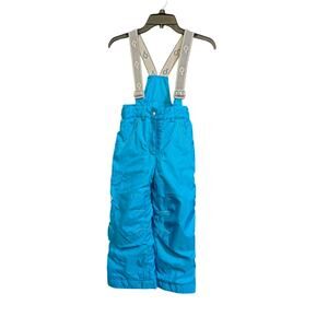 Jupa kids blue insulated ski bib 6